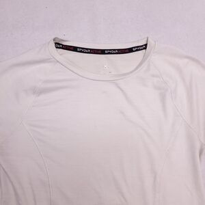 Spider Active Casual Long Sleeve T-Shirt Womens Size Extra Small XS Gray